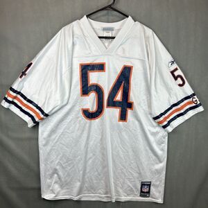 VTG Brian Urlacher #54 on field jersey NFL equip sz XL